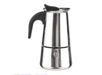 RVS moka/espresso percolator - koffiemaker voor 2 kopjes - thumbnail