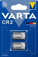 Varta cr2-2 lithium fotobatterij 3 v 920 mah 2-blister - thumbnail