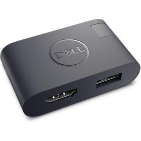 DELL DA20 USB Type-C HDMI + USB Zwart