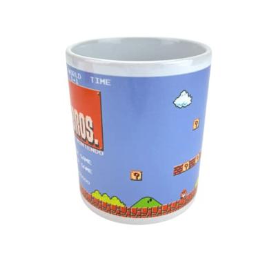 Super Mario Bros. Mug Retro Title