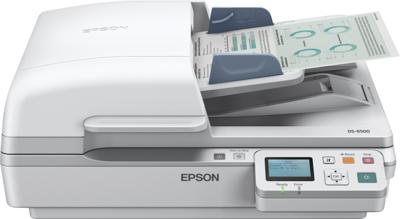 Epson WorkForce DS-7500N Documentscanner duplex A4 1200 x 1200 dpi 40 pag./min., 80 Beelden/min USB, LAN (10/100/1000 MBit/s)