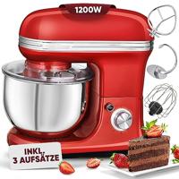 Profi Cook PC-KM 1197 rot Foodprocessor 1200 W Rood - thumbnail