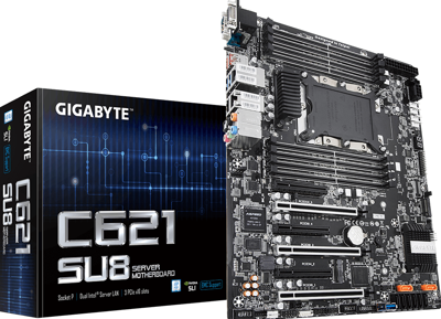 Gigabyte C621-SU8 rev. 1.0 - Moederbord Gigabyte C621-SU8 rev. 1.0 - Moederbord