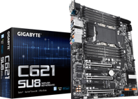 Gigabyte C621-SU8 rev. 1.0 - Moederbord - thumbnail