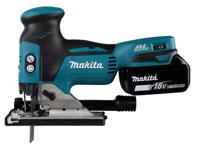 Makita DJV181RTJ DJV181RTJ Accu-decoupeerzaag Incl. accu, Incl. lader, Incl. koffer 18 V 5.0 Ah Aantal meegeleverde accus: 1 - thumbnail