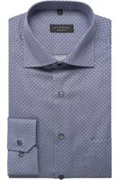 ETERNA Comfort Fit Overhemd marine, Motief - thumbnail