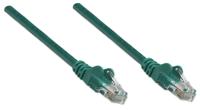 Intellinet 342476 RJ45 Netwerkkabel, patchkabel CAT 6 U/UTP 1.00 m Groen 1 stuk(s) - thumbnail