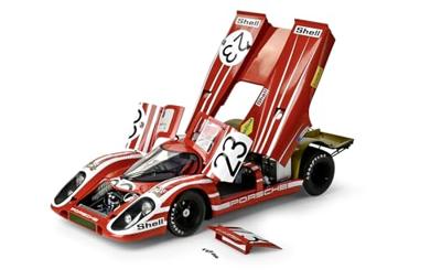 IXO Collection - 1/8 Porsche 917KH metalen bouwpakket Rood