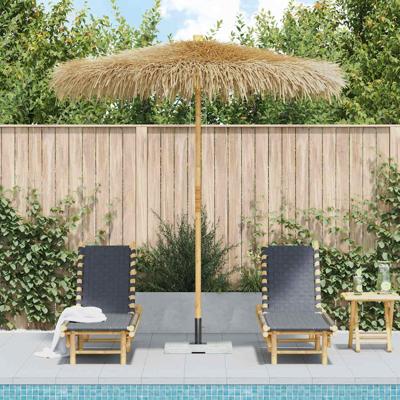 VidaXL Parasol van bamboe met dak van bananenbladeren 270 cm VidaXL Parasol van bamboe met dak van bananenbladeren 270 cm