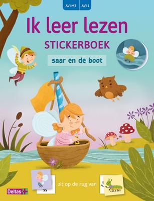 Deltas ik leer lezen stickerboek Saar en de boot Deltas ik leer lezen stickerboek Saar en de boot