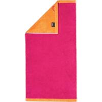Cawö Cawo Lifestyle Splash Doubleface 7071 Handdoek 50x100 pink/mandarine - thumbnail