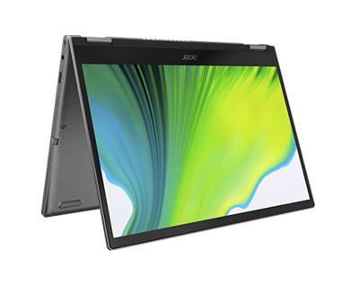 Acer Spin 3 SP313-51N-58LR LPDDR4x-SDRAM Hybride (2-in-1) 33,8 cm (13.3") 1920 x 1200 Pixels Touchscreen Intel® 11de generatie Core™ i5 16 GB 512 GB SSD Wi-Fi 6 (802.11ax) Windows 10 Home Zilver