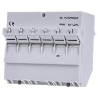 Rutenbeck PPR 6 6 poorten Netwerkpatchpaneel CAT 6 - thumbnail