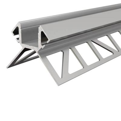 Deko Light 975385 EV-02-12 Tegel-profiel Aluminium (b x h x d) 45 x 45 x 2500 mm 2.50 m