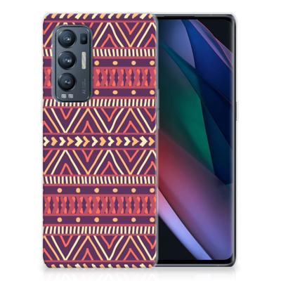 OPPO Find X3 Neo | TPU bumper | Aztec Paars