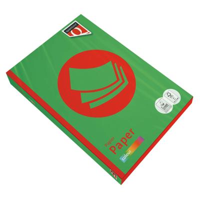Kopieerpapier quantore colour a4 80gr grasgroen