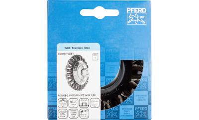 PFERD TOOLS Kegelborstel POS KBG 10013/M14 CT INOX 0,50 43313016 1 stuk(s)