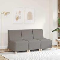 Fauteuil 55 cm stof taupe - thumbnail
