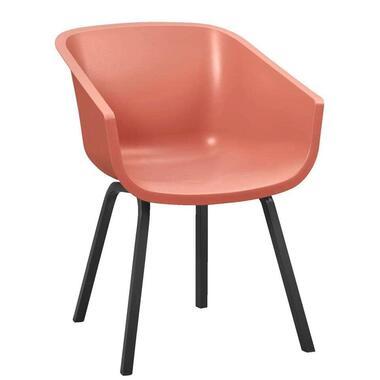 Hartman kuipstoel Amalia - terracotta - aluminium onderstel