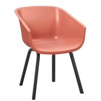 Hartman kuipstoel Amalia - terracotta - aluminium onderstel - thumbnail