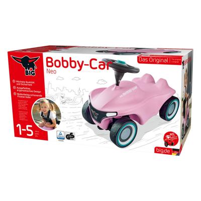 Big bobby car neo roze loopauto