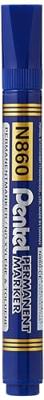 Pentel permanente marker N860-C, blauw