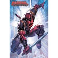 Pyramid Deadpool Action Pose Poster 61x91,5cm - thumbnail