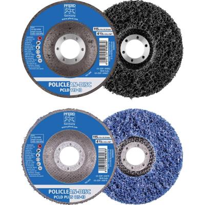 PFERD TOOLS 44698004 Policlean Plus PCLD reinigingsvlies Ø 125 x 13 m boorgat Ø 22,3 mm voor grove reinigingswerkzaamheden 125 mm 1 stuk(s)