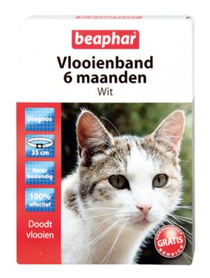 Beaphar vlooienband kat wit Beaphar vlooienband kat wit