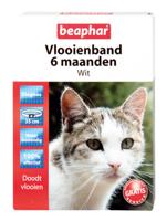 Beaphar vlooienband kat wit - thumbnail