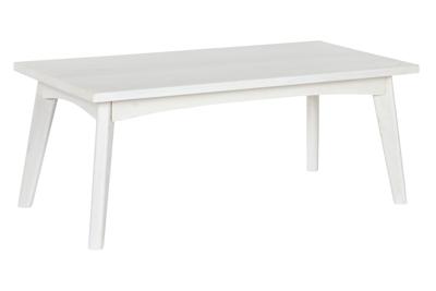 Hoofdtafel Home ESPRIT Wit Mangohout 115 x 55 x 45 cm