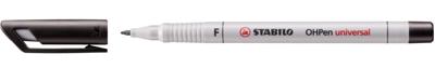 STABILO ohpen universal - non permanent marker - zwart