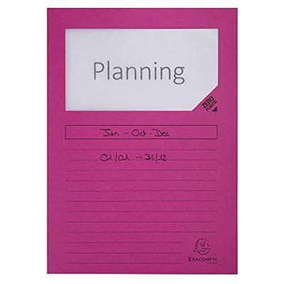 Exacompta L-map met venster Forever, pak van 10 stuks, geassorteerde kleuren
