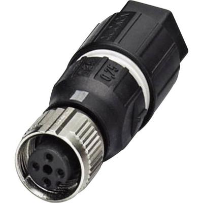 Phoenix Contact 1521601 Sensor/actuator connector, niet geassembleerd M12 Aantal polen (sensoren): 4 Bus, recht 1 stuk(s) Phoenix Contact 1521601 Sensor/actuator connector, niet geassembleerd M12 Aantal polen (sensoren): 4 Bus, recht 1 stuk(s)