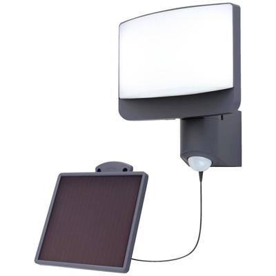 Breedstraler solar zonne energie 'Sunshine' led lamp 5000k koud wit PIR sensor