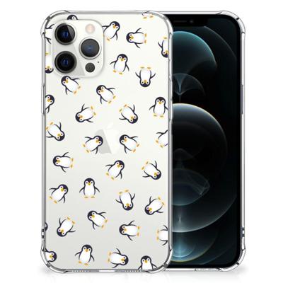 Doorzichtige Silicone Hoesje voor iPhone 12 Pro Max Pinguïn Doorzichtige Silicone Hoesje voor iPhone 12 Pro Max Pinguïn