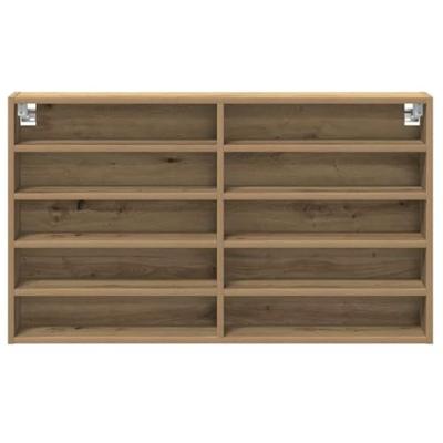 Vitrinekast Artisan Eiken 100 x 15 x 58 cm Bewerkt hout