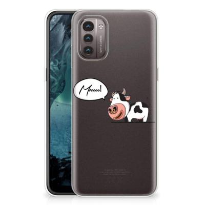 Nokia G21 | G11 Telefoonhoesje met Naam Cow Nokia G21 | G11 Telefoonhoesje met Naam Cow
