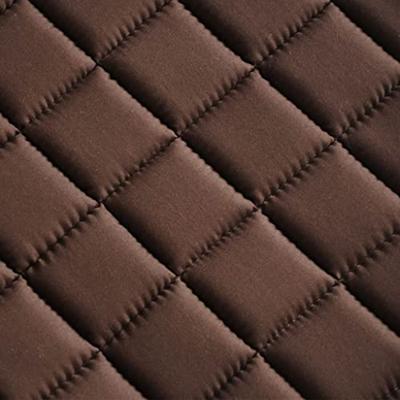 Echt lederen paardrijzadel 16" 14 cm (5-in-1 set, bruin)