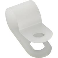 TRU COMPONENTS Bevestigingsklem Schroefbaar 532019 Bundel-Ø (bereik) 8 mm (max) Natuur 25 stuk(s) - thumbnail