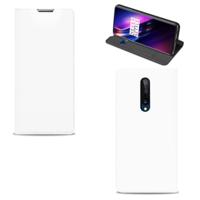 Bookcase Hoesje OnePlus 8 Wit met Pashouder - thumbnail
