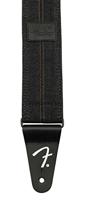 Fender x Wrangler® Denim Strap Washed Black Stitch gitaarband - thumbnail