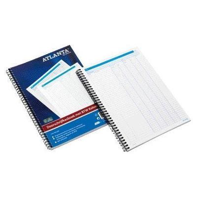 Doorschrijfkasboek Djois Atlanta met kopie (carbon) A4 4 geldkolomme.. | 5 stuks