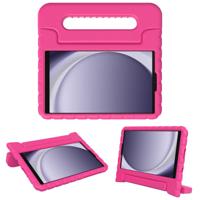 Accezz Kidsproof Backcover met handvat Samsung Galaxy Tab A9 Tablethoesje Roze - thumbnail