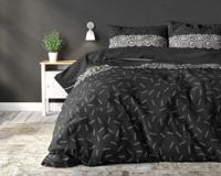 RoyalTextile - Dervio Dekbedovertrek Katoen - Antraciet - 200 x 220 - thumbnail