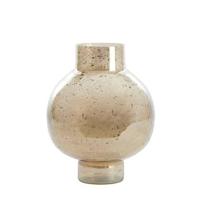 Light & Living Light&living Vaas Ø31x38 cm DUSIT glas steenslag amber - thumbnail