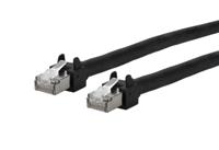 Metz Connect 13084F5000-E RJ45 Netwerkkabel, patchkabel CAT 5e S/UTP 5.00 m Zwart Geschikt voor sleepketting, PUR-mantel, UV-bestendig 1 stuk(s) - thumbnail