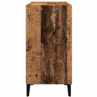 Dressoir 103,5x35x70 cm bewerkt hout oud houtkleurig - thumbnail