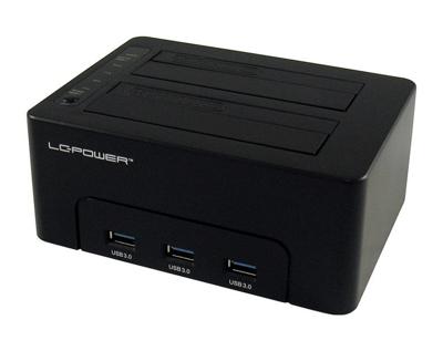LC-Power LC-DOCK-U3-HUB basisstation voor opslagstations