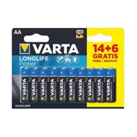 20 stuks AA-batterijen, LR6, 1,5 V, alkaline batterij Varta High Energy 2023 - thumbnail